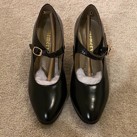 Brand New 1920's Reproduction Memery Mary Jane Pumps - Picture 1 of 12